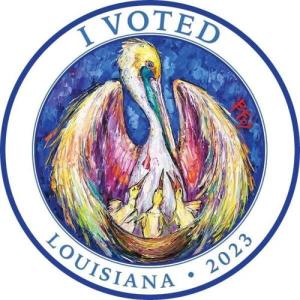 I voted sticker