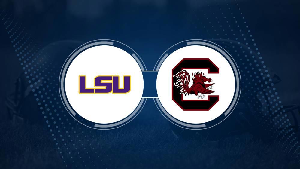 LSU vs. South Carolina: Odds, spread, and over/under - Sept. 14