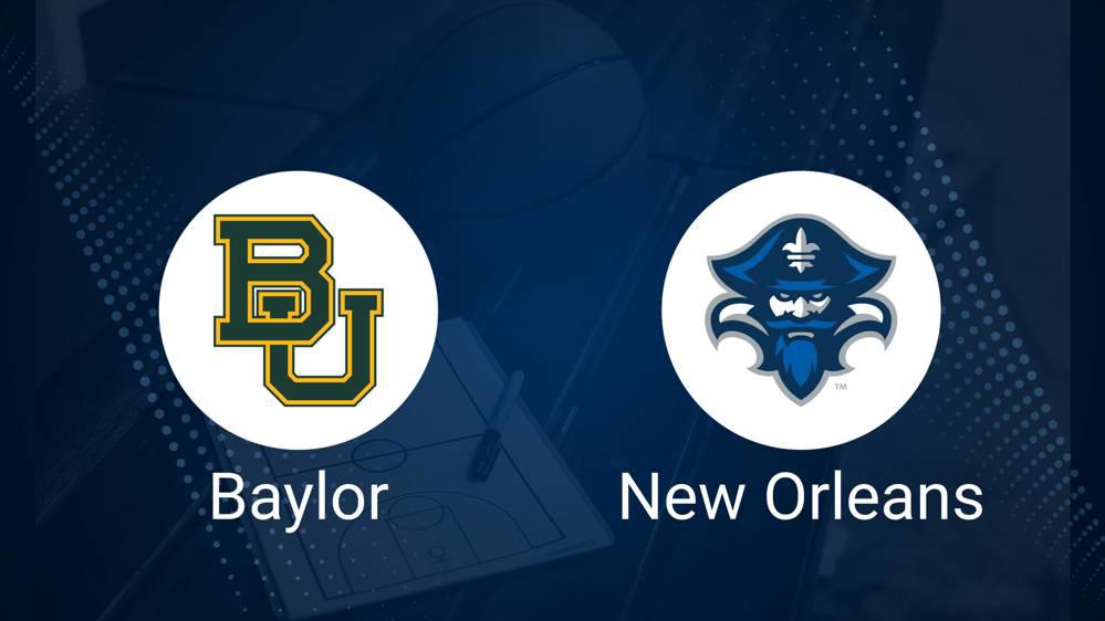 How to Watch Baylor vs. New Orleans Women's Basketball on TV or Live Stream - November 29