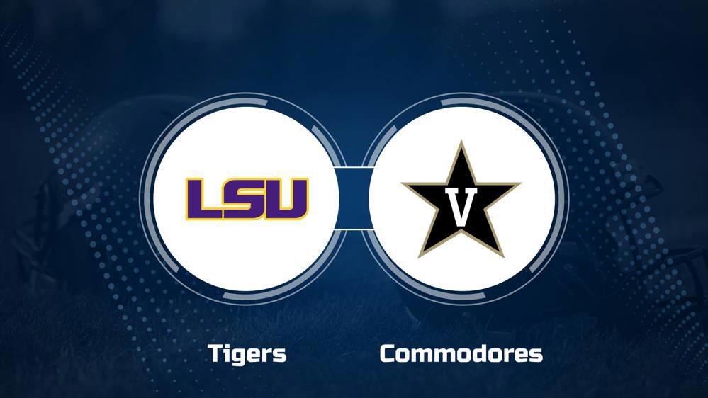 Where to Watch LSU vs. Vanderbilt on TV or Streaming Live - Nov. 23