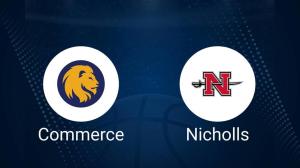 Texas A&M-Commerce vs. Nicholls State Basketball Tickets - Monday, January 6