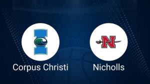 How to Watch Texas A&M-CC vs. Nicholls State on TV or Live Stream - January 25