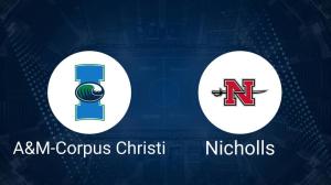 How to Watch Texas A&M-CC vs. Nicholls Women's Basketball on TV or Live Stream - January 25