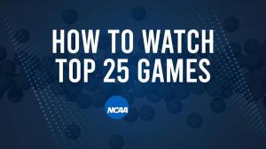 How to Watch Top 25 College Basketball Games - Wednesday, February 19