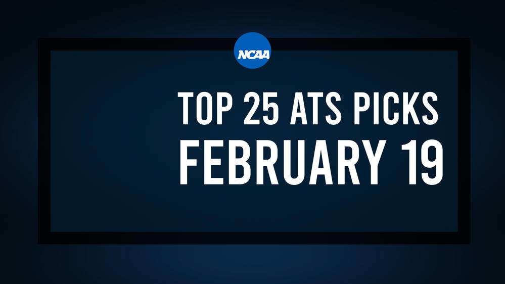 Top 25 College Hoops Picks Against the Spread - Wednesday, February 19