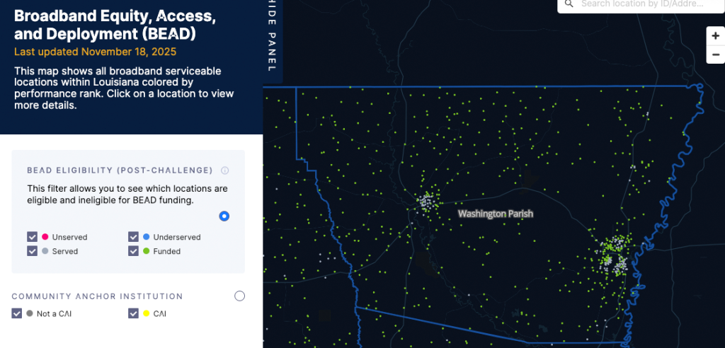 Louisiana first to sign BEAD grant agreements, advancing broadband deployment statewide
